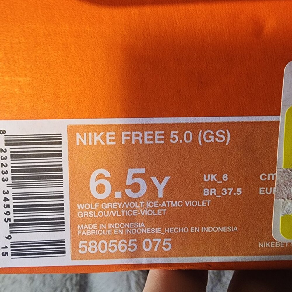 *NWB* Nike Free 5.0 Youth 6.5 Womens 8 - Picture 7 of 12
